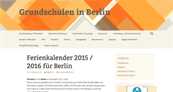Desktop Screenshot of grundschulen-berlin030.de