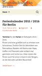 Mobile Screenshot of grundschulen-berlin030.de